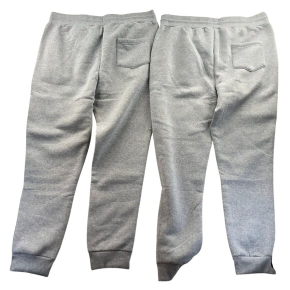 2 Pure Champ Mens Jogger Pants Size 3XL Lot Of 2 Gray Sweatpants Skinny Pull On - Picture 2 of 13
